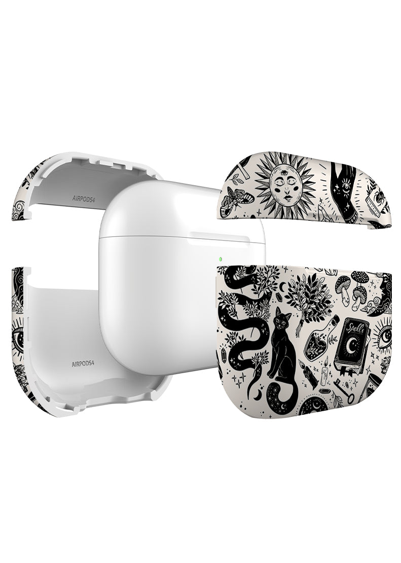 Witchy Things by Serena Archetti AirPod Case (White) | Harper & Blake