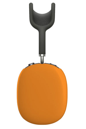 Plain Block Minimalist AirPod Max Case (Tiger Orange) | Harper & Blake
