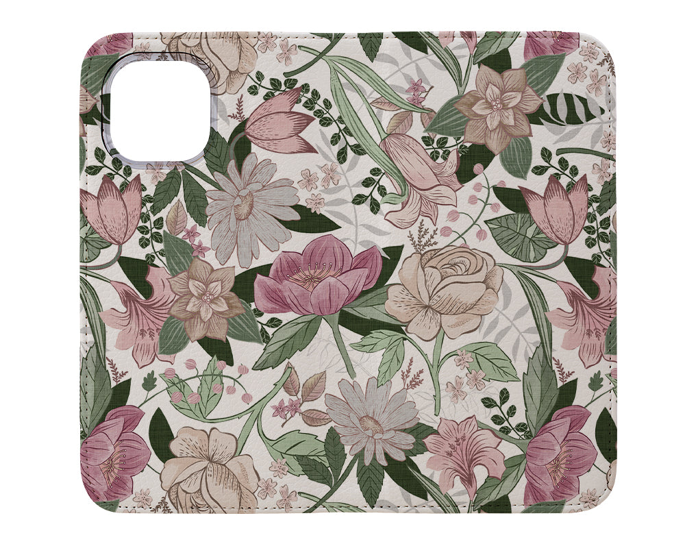 Flowers for Ashley by Michele Norris Wallet Phone Case (Pink) | Harper & Blake