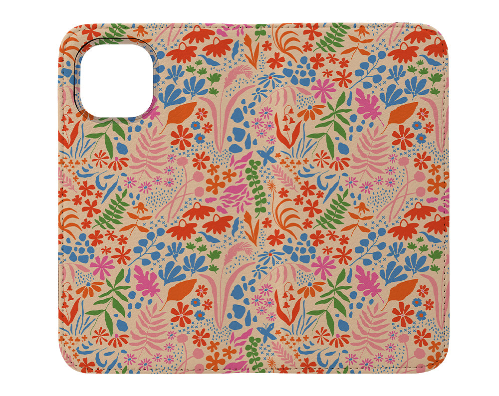 Forage by Kayla Ann Wallet Phone Case (Beige) | Harper & Blake