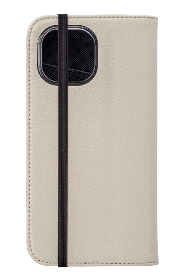 Modern Minimalist Flower Wallet Case (Cream) | Harper & Blake