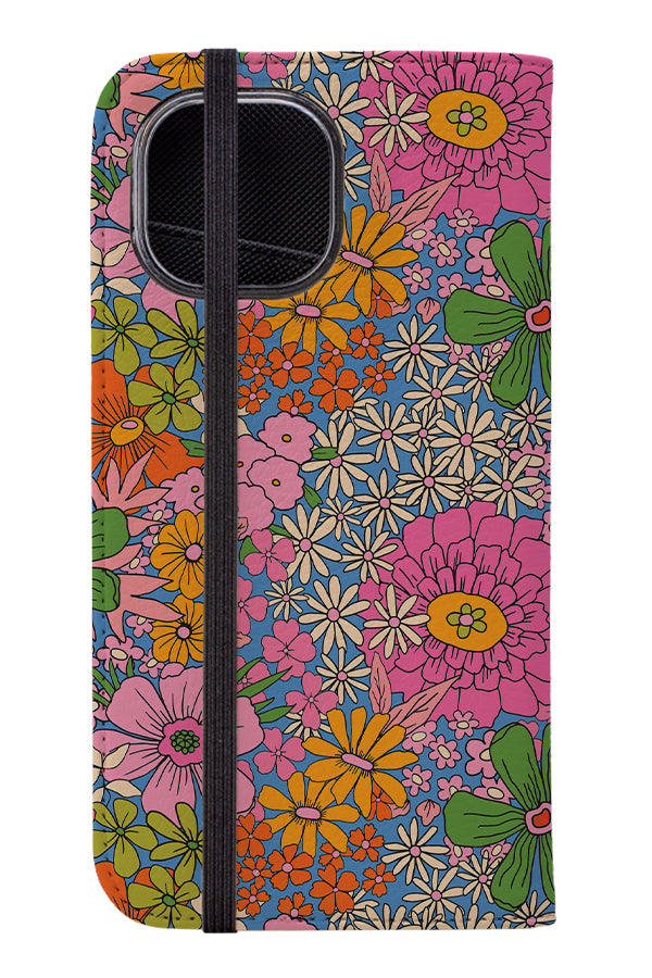 Flower Child by Kayla Ann Wallet Phone Case (Blue) | Harper & Blake