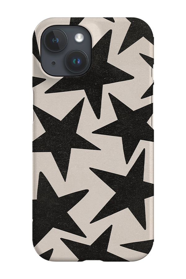 Vintage Large Stars Phone Case (Beige) | Harper & Blake