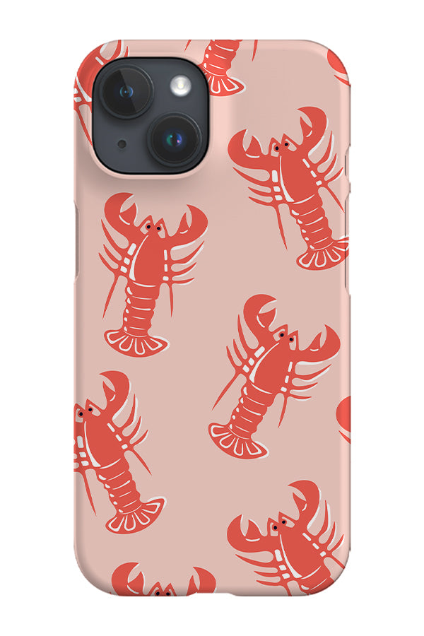 Lobster Phone Case Pink