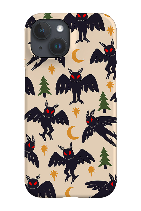 Mothman Forest Phone Case Beige