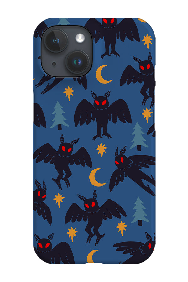 Mothman Forest Phone Case Blue