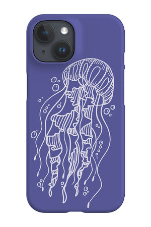 Minimalist Jellyfish Phone Case (Lilac Purple) | Harper & Blake