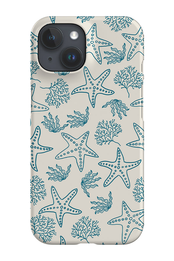 Starfish Coral Scatter Phone Case (Beige Blue) | Harper & Blake Starfish Coral Scatter Phone Case (Beige Blue) | Harper & Blake