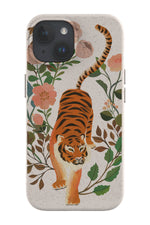 Tiger Garden by Cecilia Mok Eco Bamboo Phone Case