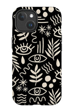 Cubism Scatter MagSafe Phone Case (Black)