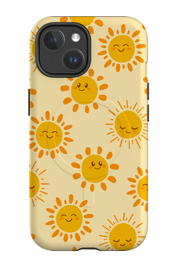 Cute Sun MagSafe Phone Case (Yellow) Harper Blake