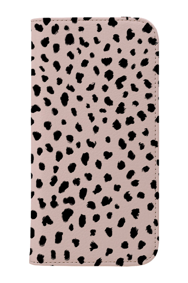Dalmatian Print Wallet Phone Case (Pink) | Harper & Blake