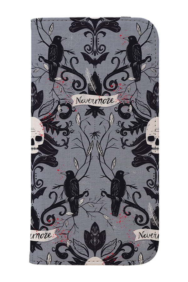Gothic Halloween by Michele Norris Wallet Phone Case (Purple) | Harper & Blake