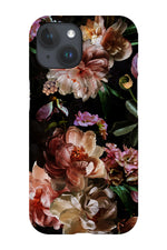 Lush Midnight Flowers By Uta Naumann Phone Case (Dark)