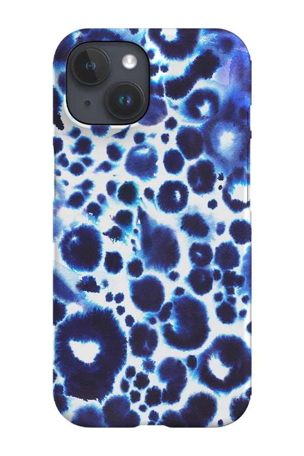 Abstract Animal Texture By Ninola Design Phone Case (Indigo Blue) | Harper & Blake