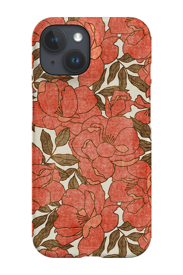 Floribunda By Amy MacCready Phone Case (Red)