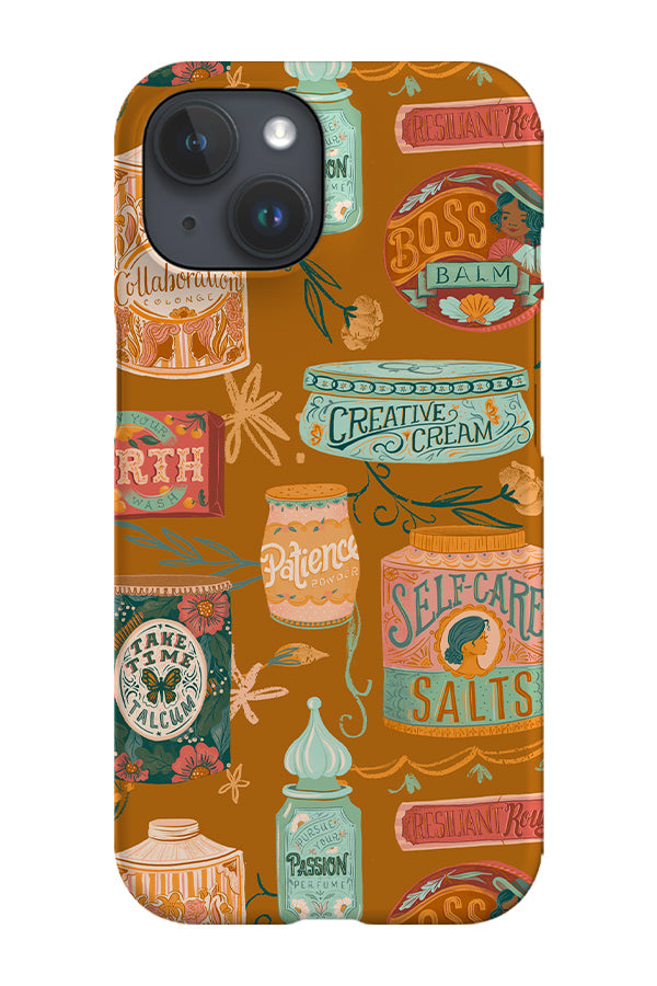 Inner Beauty Tins by Becca Story Smith Phone Case (Orange)