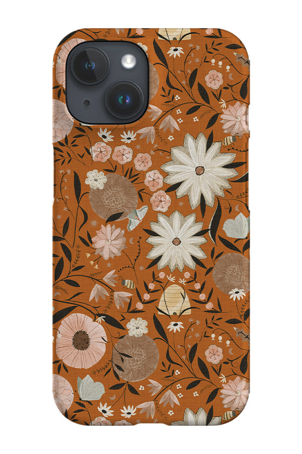 Night and Day Garden by Michele Norris Phone Case (Orange)