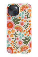 Floral Footpath by Helen Bowler Phone Case (White)
