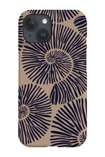 Abstract Shell Phone Case (Beige)