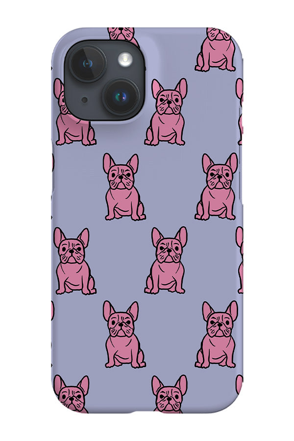 Bulldog Phone Case (Lilac)