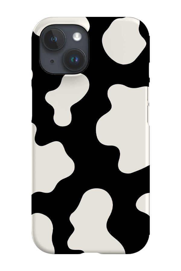 Cow Print Phone Case (Black) | Harper & Blake