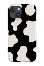 Cow Print Phone Case (Black)