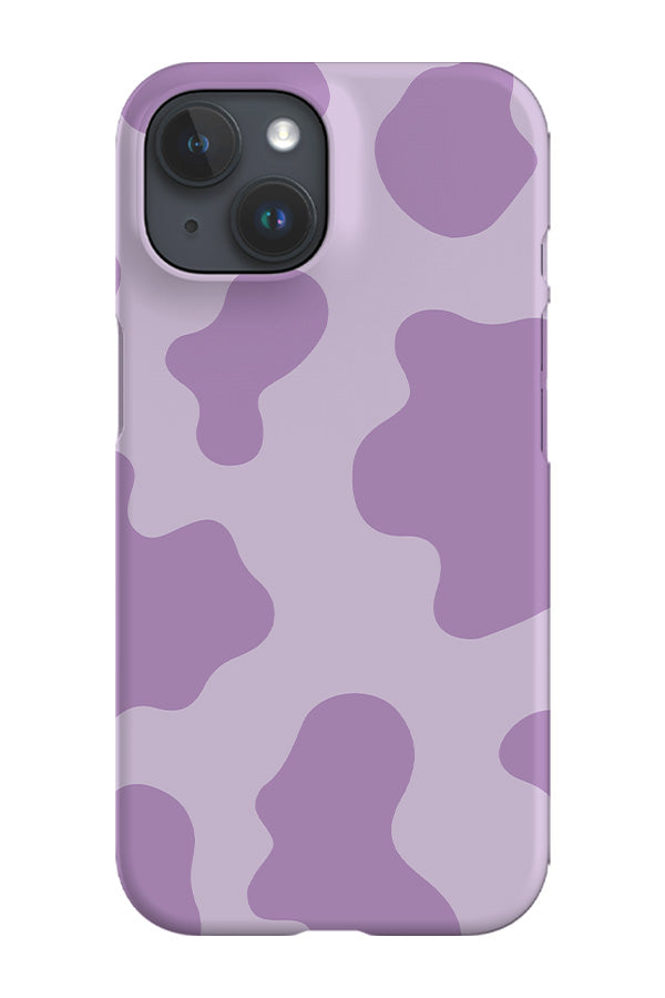 Cow Print Phone Case (Purple)