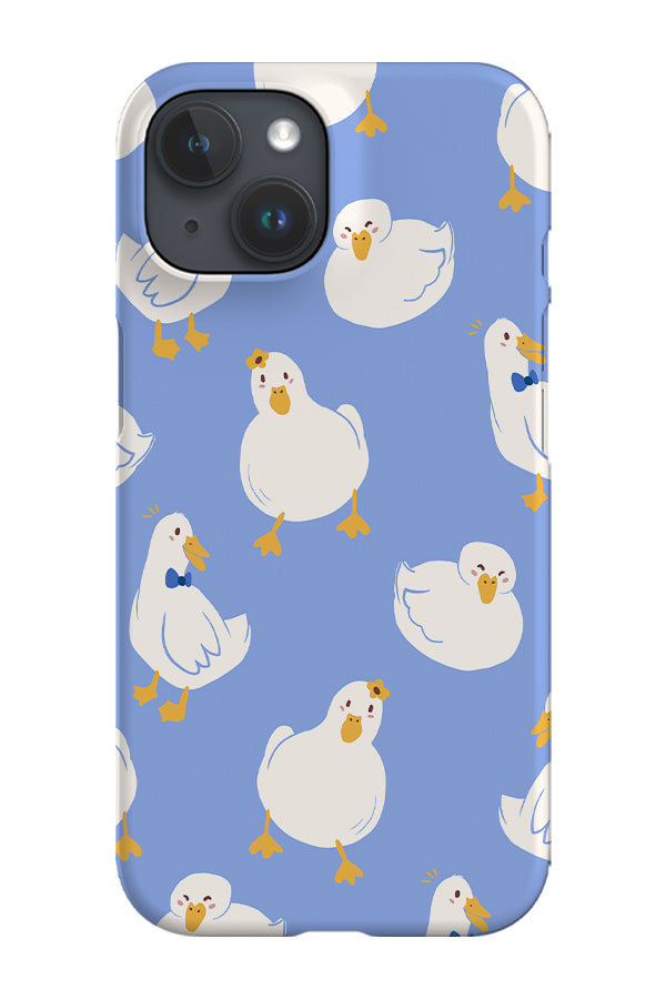Cute Ducks Phone Case (Light Blue)