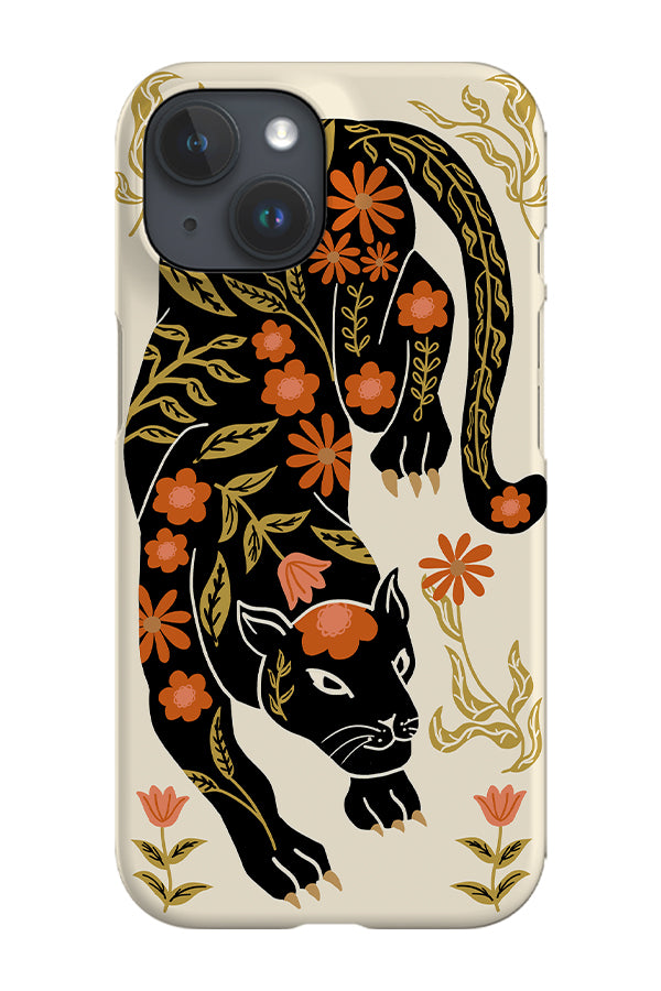 Floral Panther Phone Case (Neutral)
