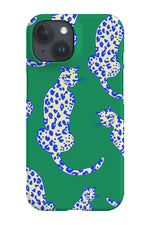 Leopard Animal Phone Case (Bright Green)