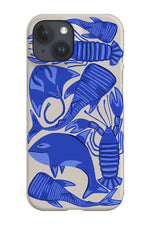 Ocean Mix Phone Case (Off White Blue)