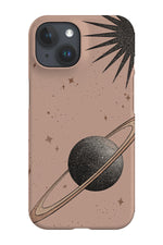 Celestial Planet Phone Case (Pink Brown)