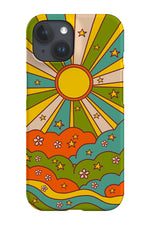70s Sunrise Phone Case (Beige)