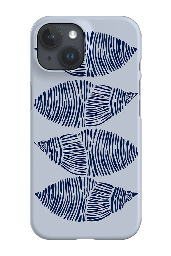 Shell Placement Phone Case (Blue)