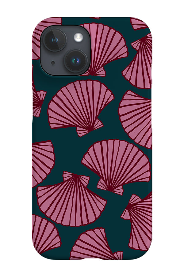 Shell Scatter Colour Phone Case (Teal)