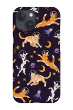 Space Cats Phone Case (Purple)
