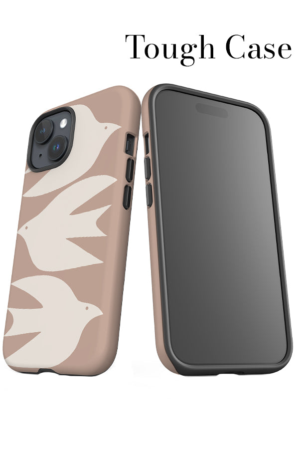 Abstract Bird iPhone Phone Case (Pale Terracotta) Abstract Bird iPhone Phone Case (Pale Terracotta)