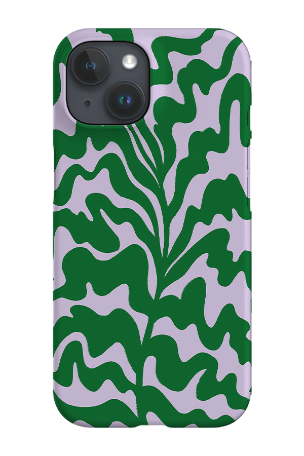Abstract Botanical Plant Phone Case (Lilac Green) | Harper & Blake
