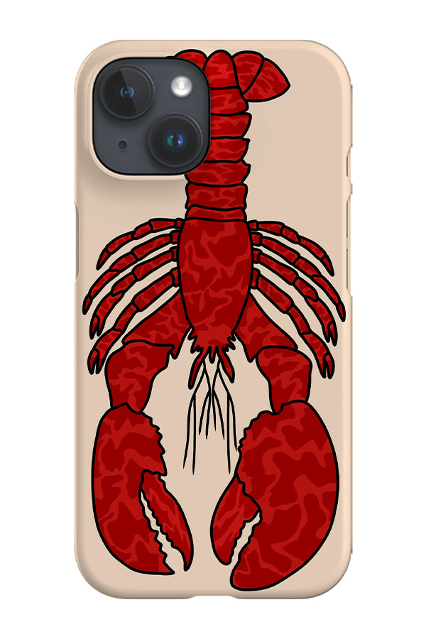 Lobster Phone Case (Red Cream)