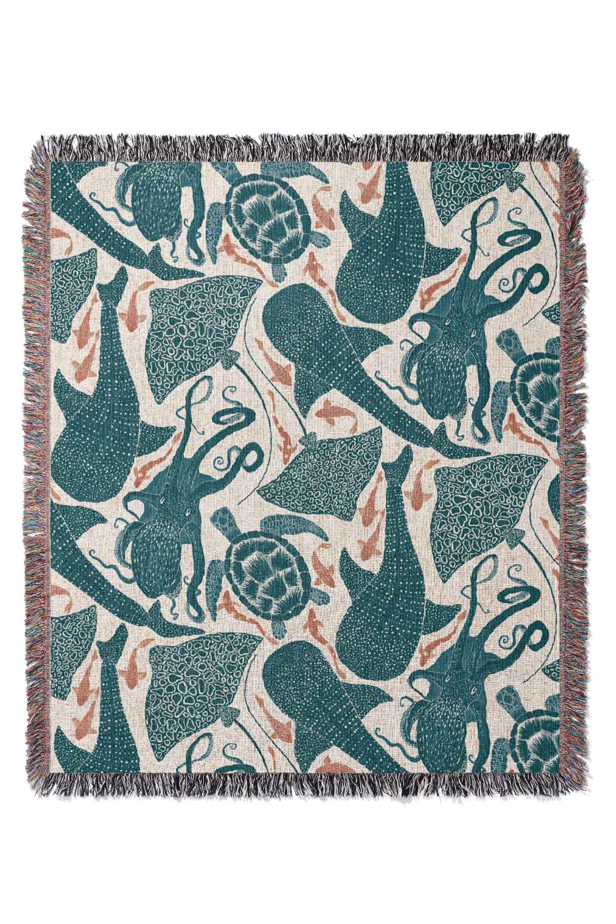 Sharks and Tie Dye Throw Blanket Soft Cozy Blanket Lightweight Flannel Blankets for Couch Bed Living Room Adults Kids Teens Gifts All Season 60