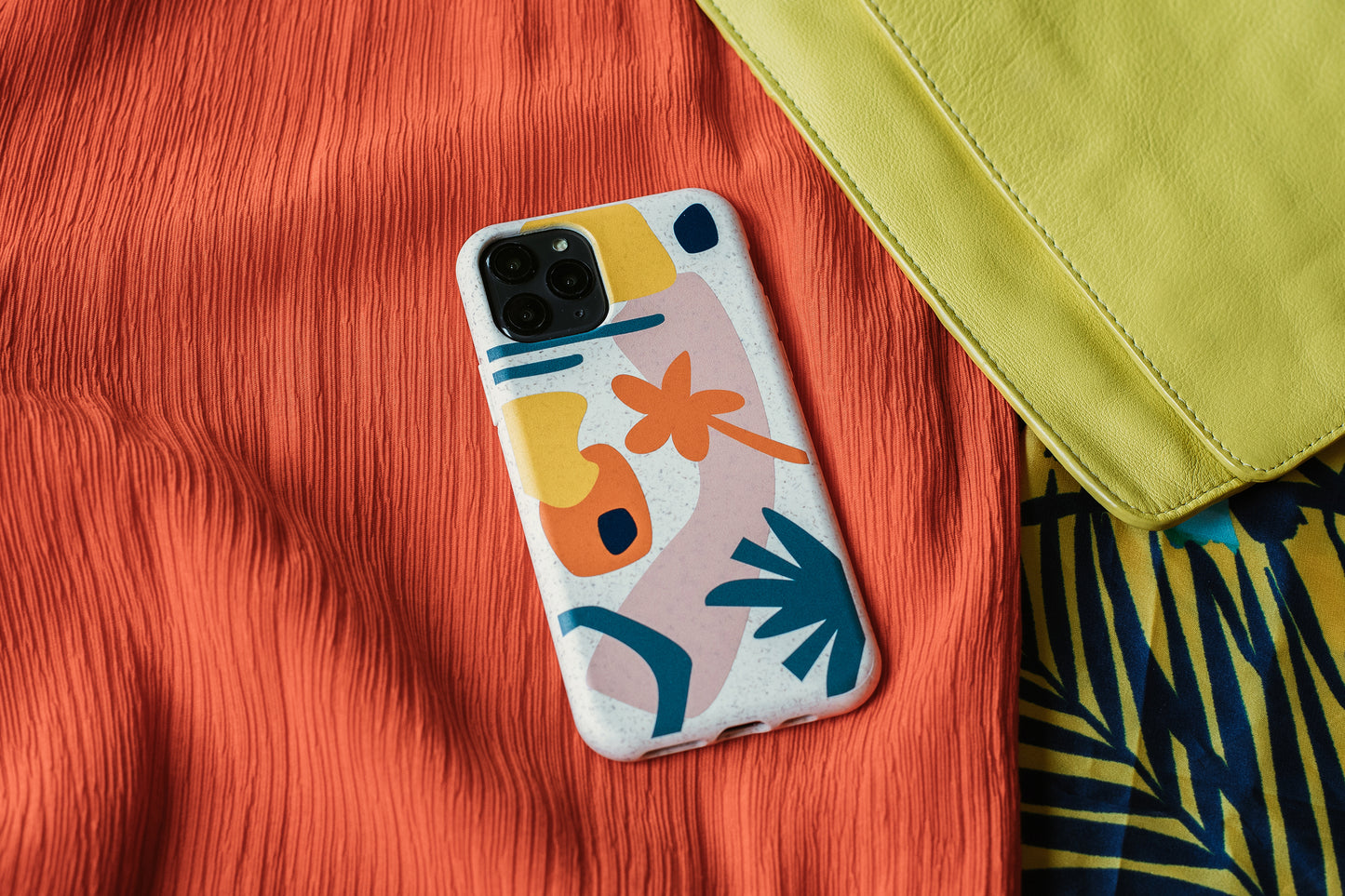 Abstract Eco Bamboo Phone Case | Harper & Blake