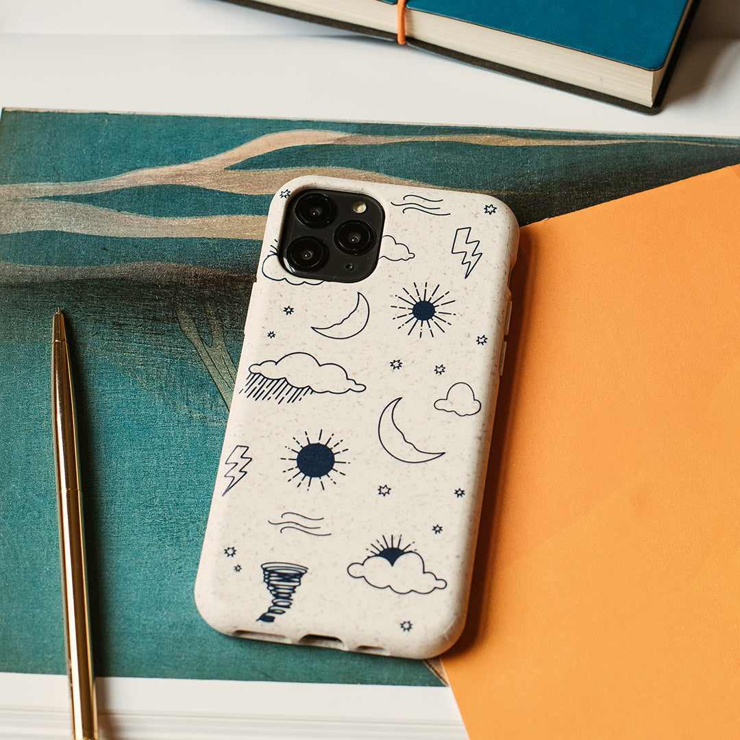 Seasons Line Art Eco Bamboo Phone Case | Harper & Blake Blog