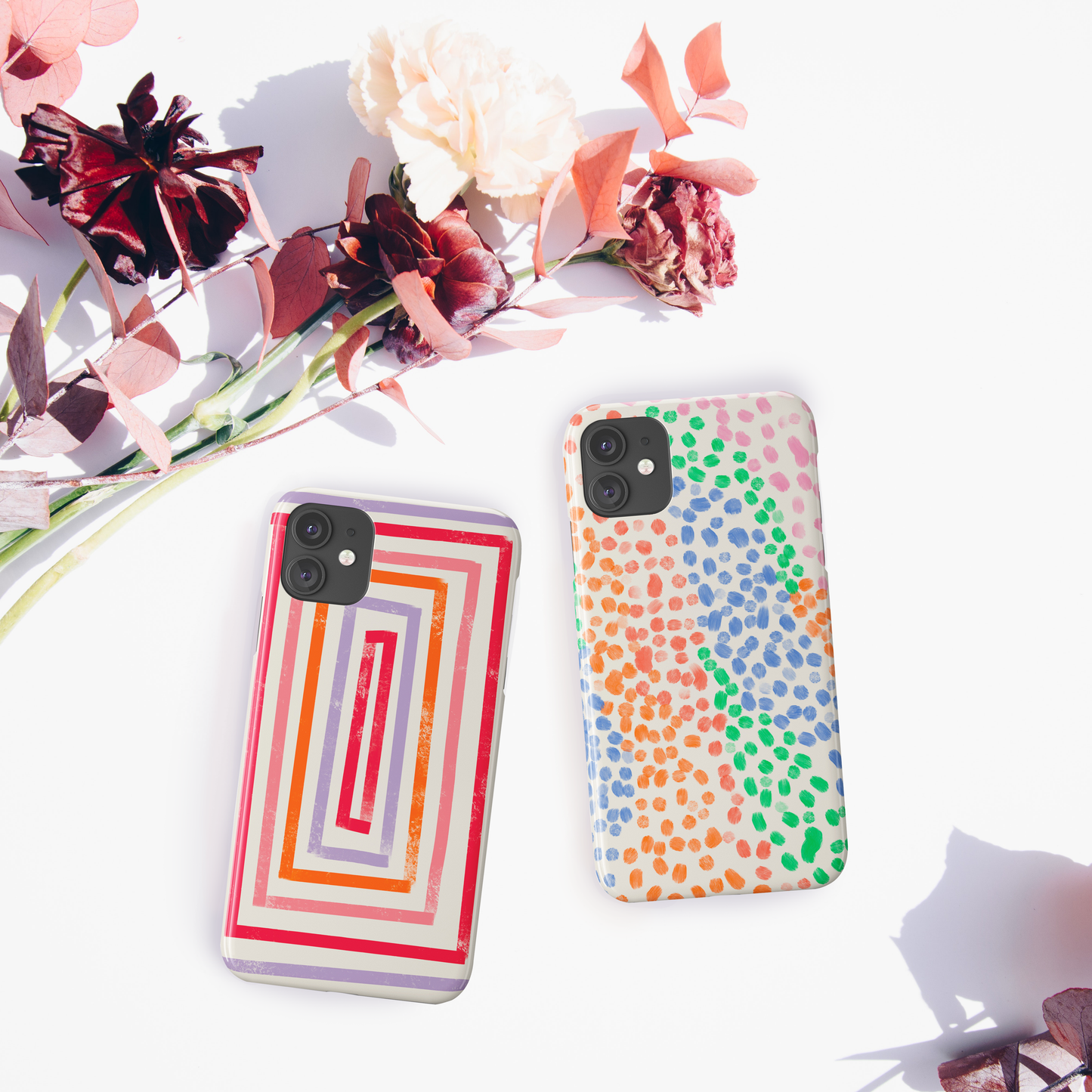 Colourful Abstract Classic Phone Cases | Harper & Blake 