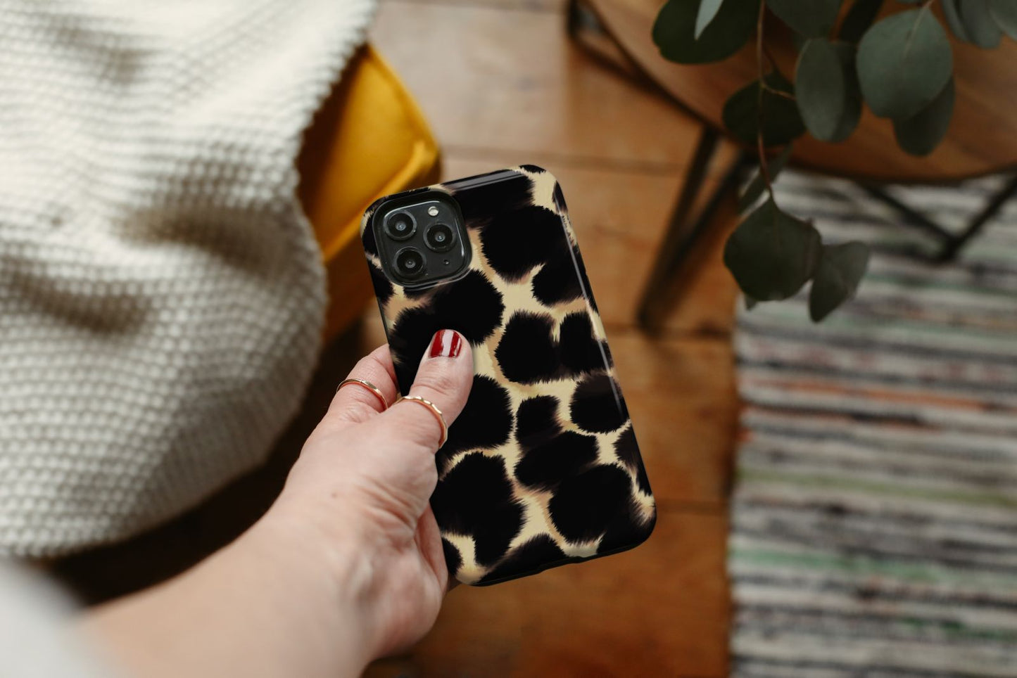 Animal Fur Beige Phone Case | Harper & Blake 