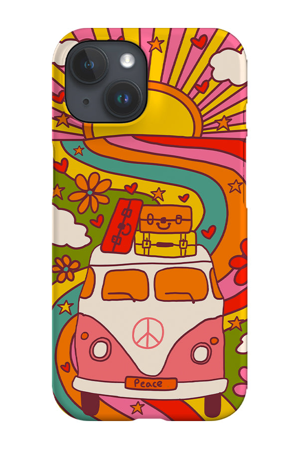 70s Campervan Phone Case (Rainbow) | Harper & Blake