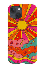 70s Sunrise Phone Case (Multicolour)