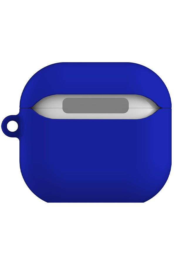 Plain Block Minimalist AirPod Gen 4 Case (Azure Blue) | Harper & Blake