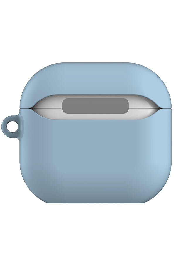 Plain Block Minimalist AirPod Gen 4 Case (Powder Blue) | Harper & Blake