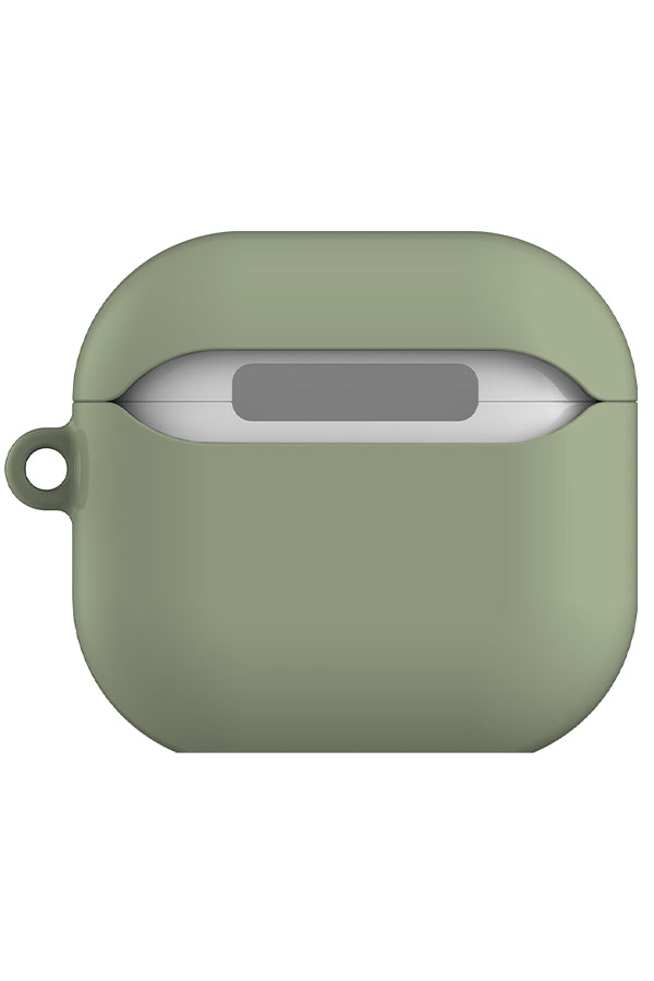 Plain Block Minimalist AirPod Gen 4 Case (Sage Green) | Harper & Blake